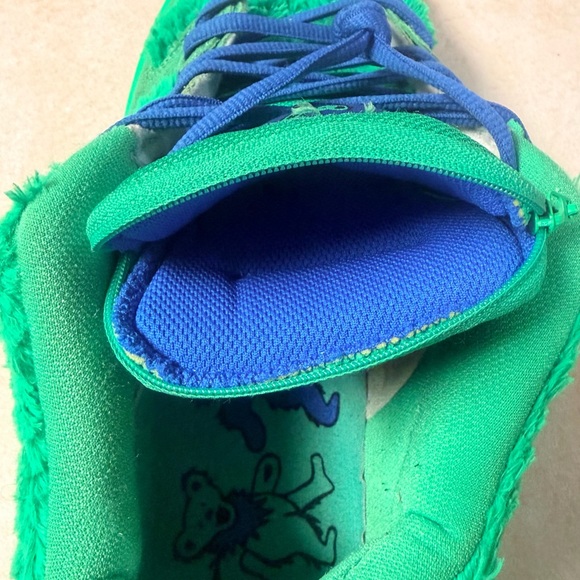 NIKE x Grateful Dead SB Dunk Low "Green Bear" Men’s Size 11 # CJ5378-300 - Picture 9 of 16